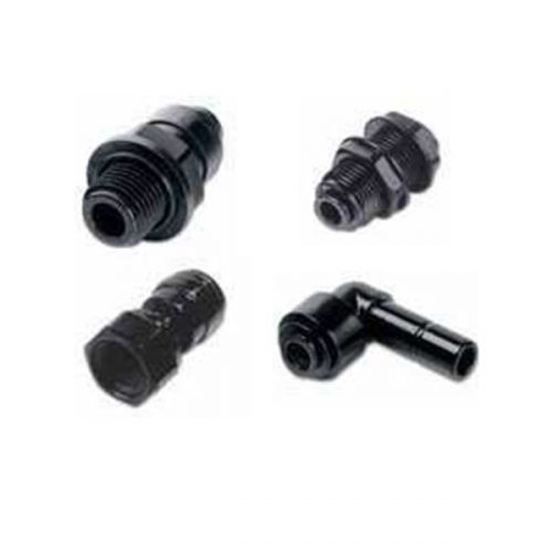 Bulk Hardware BH04478 Rubinetto Di Ricambio Per Cisterna Acqua - Attacco A Innesto Rapido, Plastica Nera