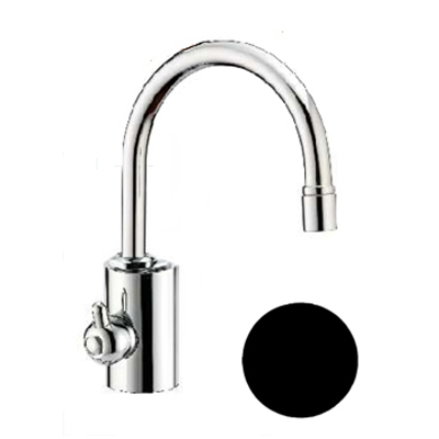 Rubinetto 1 via MINI per purificatori (colore Nero Lucido)