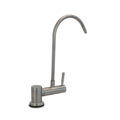 Rubinetto 1 via acciaio inox sottofinestra Motte Nikel Spazzolato