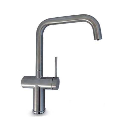 Miscelatore 3 vie UMBRIA INOX Cromo Satinato per purificatore